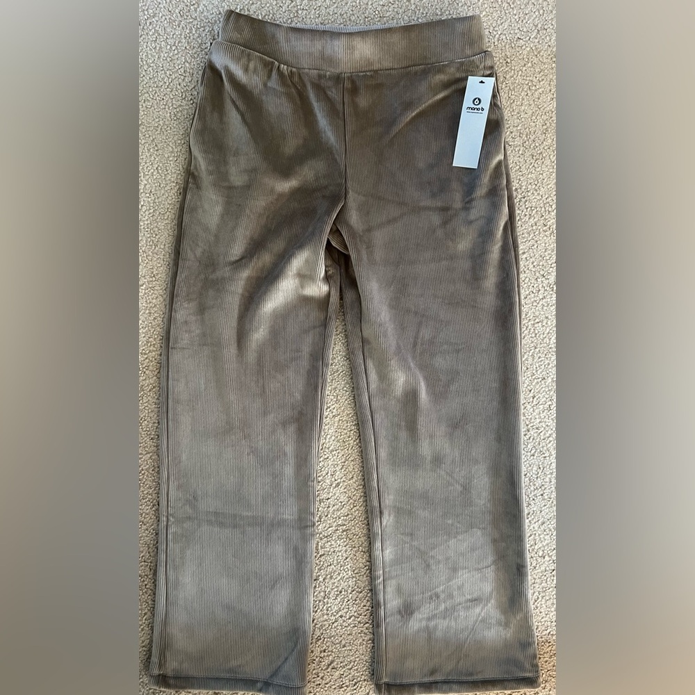 Mono B crushed corduroy lounge pants